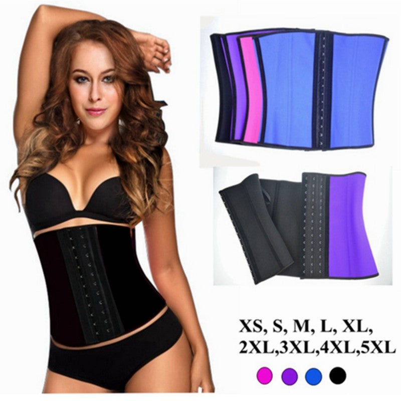 ENVY BODY SHOP Kimmy Curves Latex Gym Waist Trainer Body Shaper