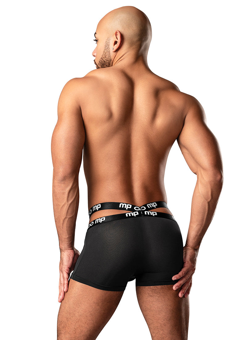 128287 Amplifying Strappy Pouch Short - Back View