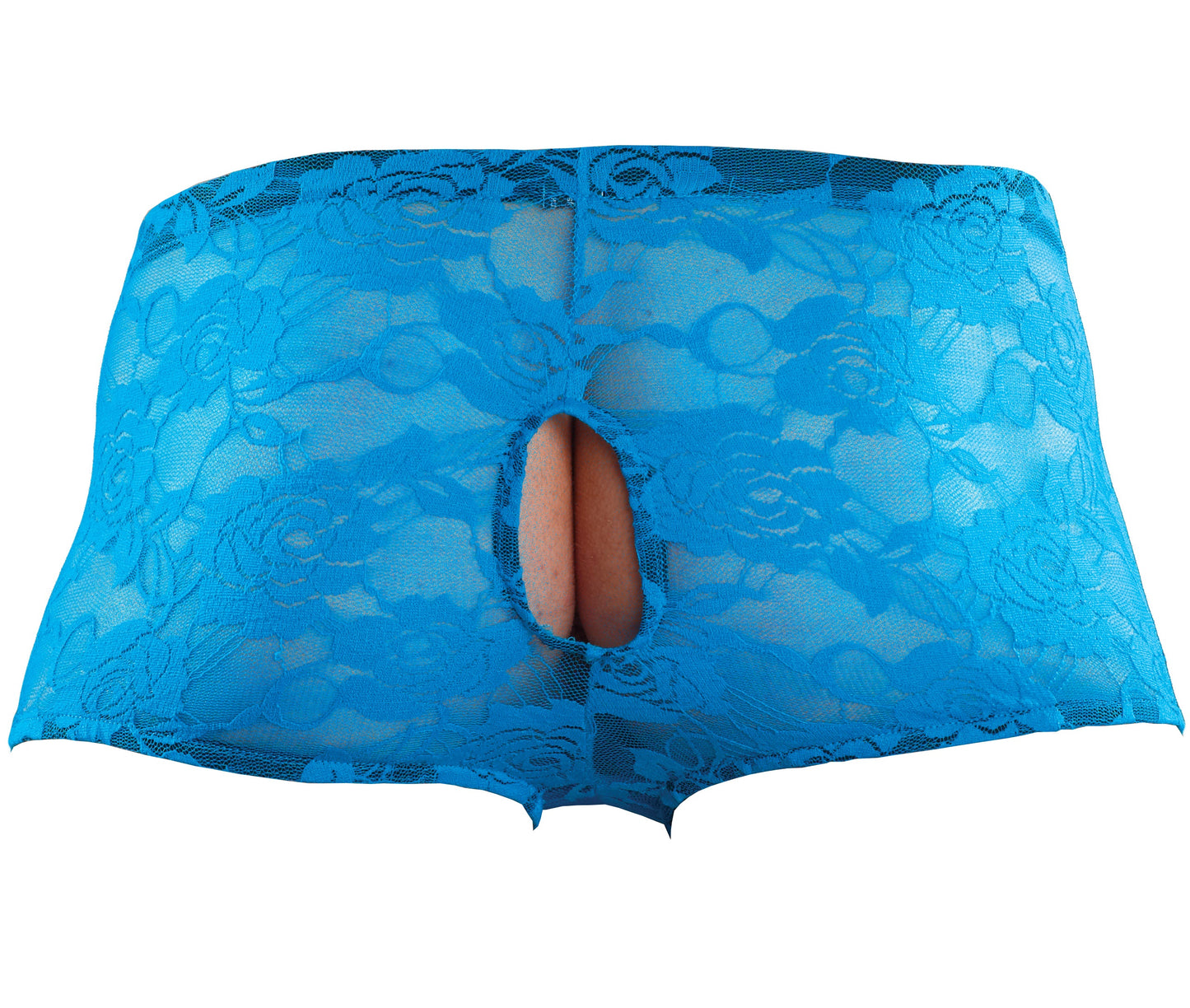 Envy Body Shop Sissy Pouch Lace Double Pleasure Boyshorts Panty Frontless Backless