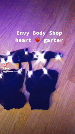 Heart Thigh High Garter