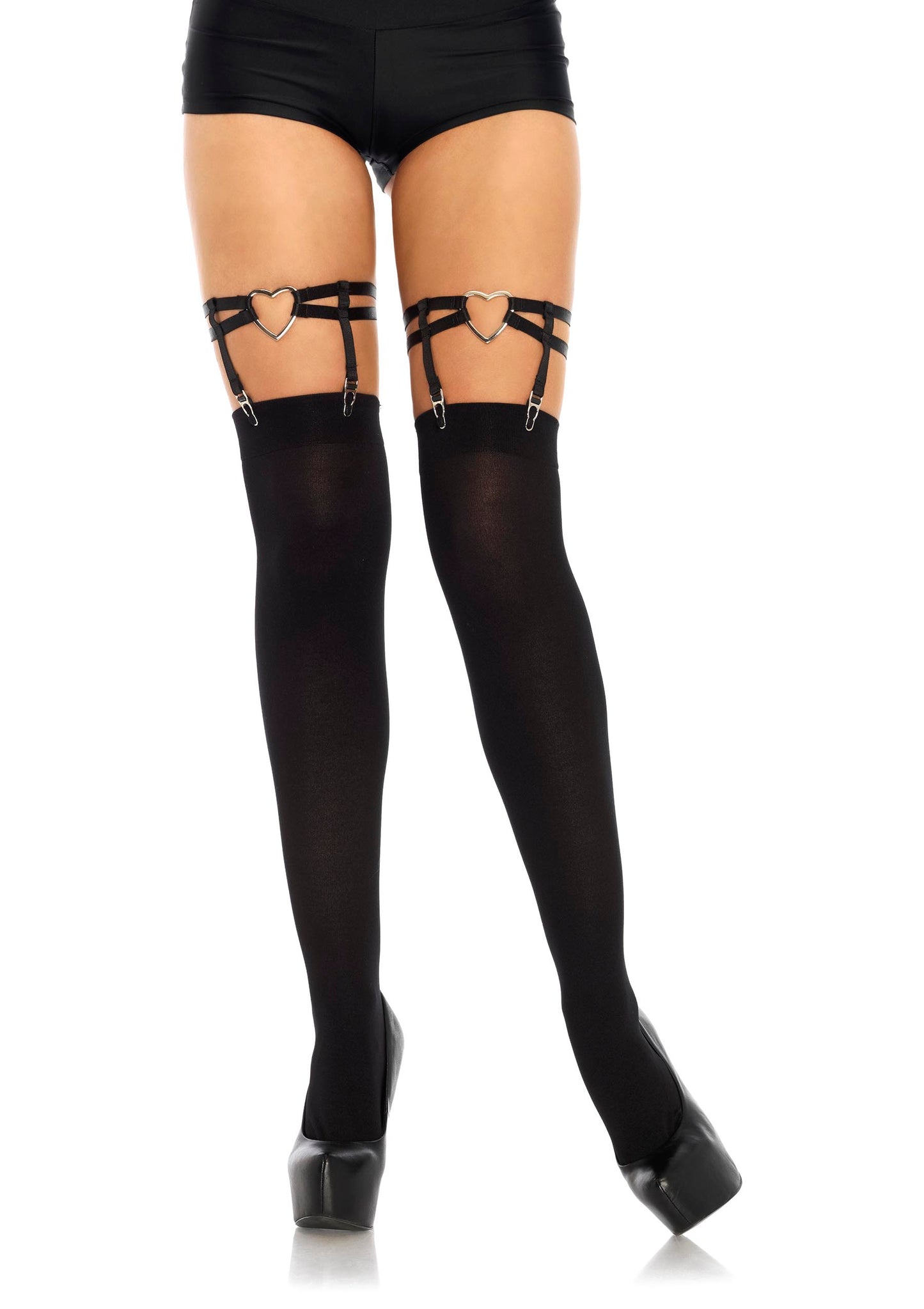 Heart Thigh High Garter
