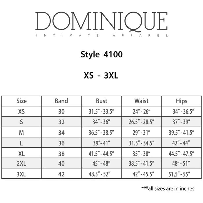 4100 Low Back Thigh Shaping Bodysuit