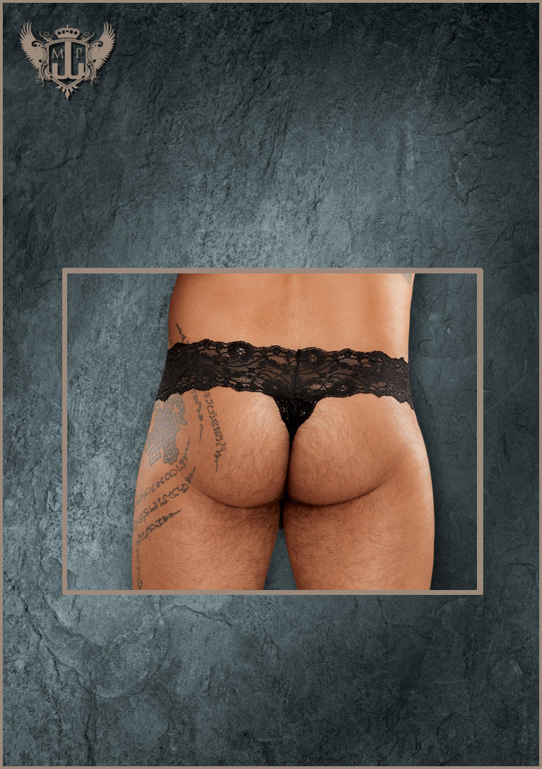465178 Micro Thong Pinch Back - Back View