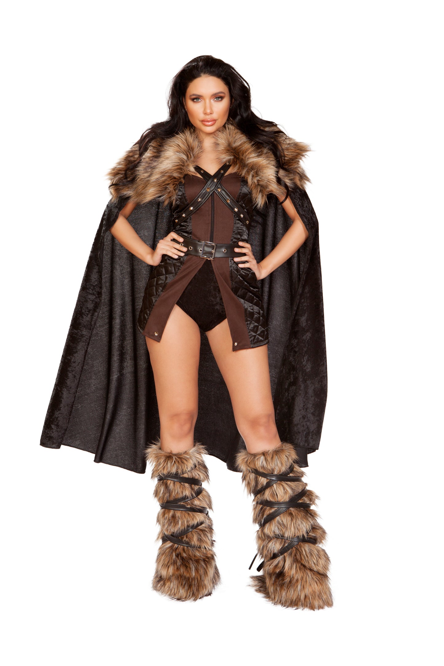 4pc Northern Warrior Women's Costume (Used)
