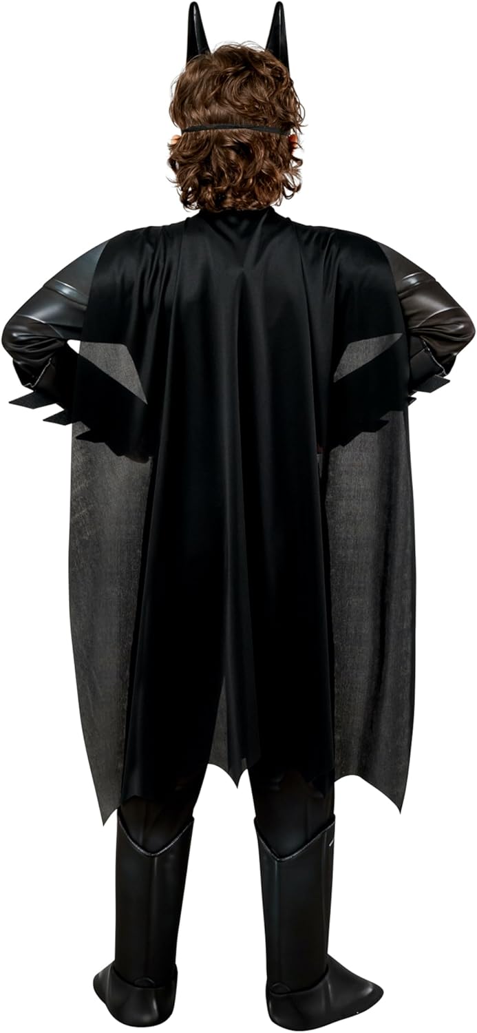 DC The Flash Movie: Batman Deluxe Costume for Kids by Rubies, Boy