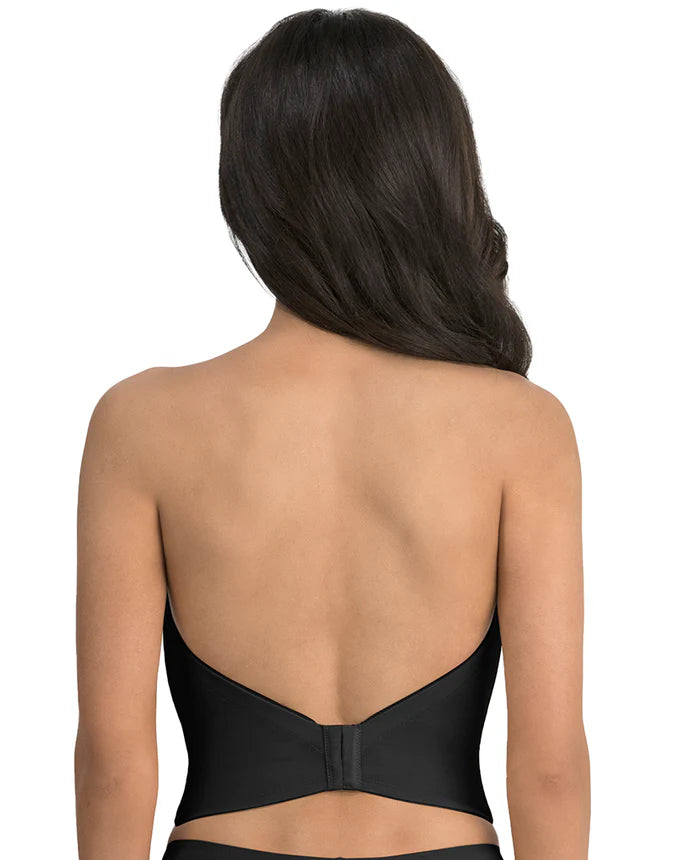 6390 Valerie Deep Front Plunge V-Wire Backless Strapless Bridal Bra