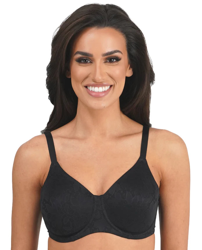 7018 Jacqueline Jacquard Underwire Minimizer Bra