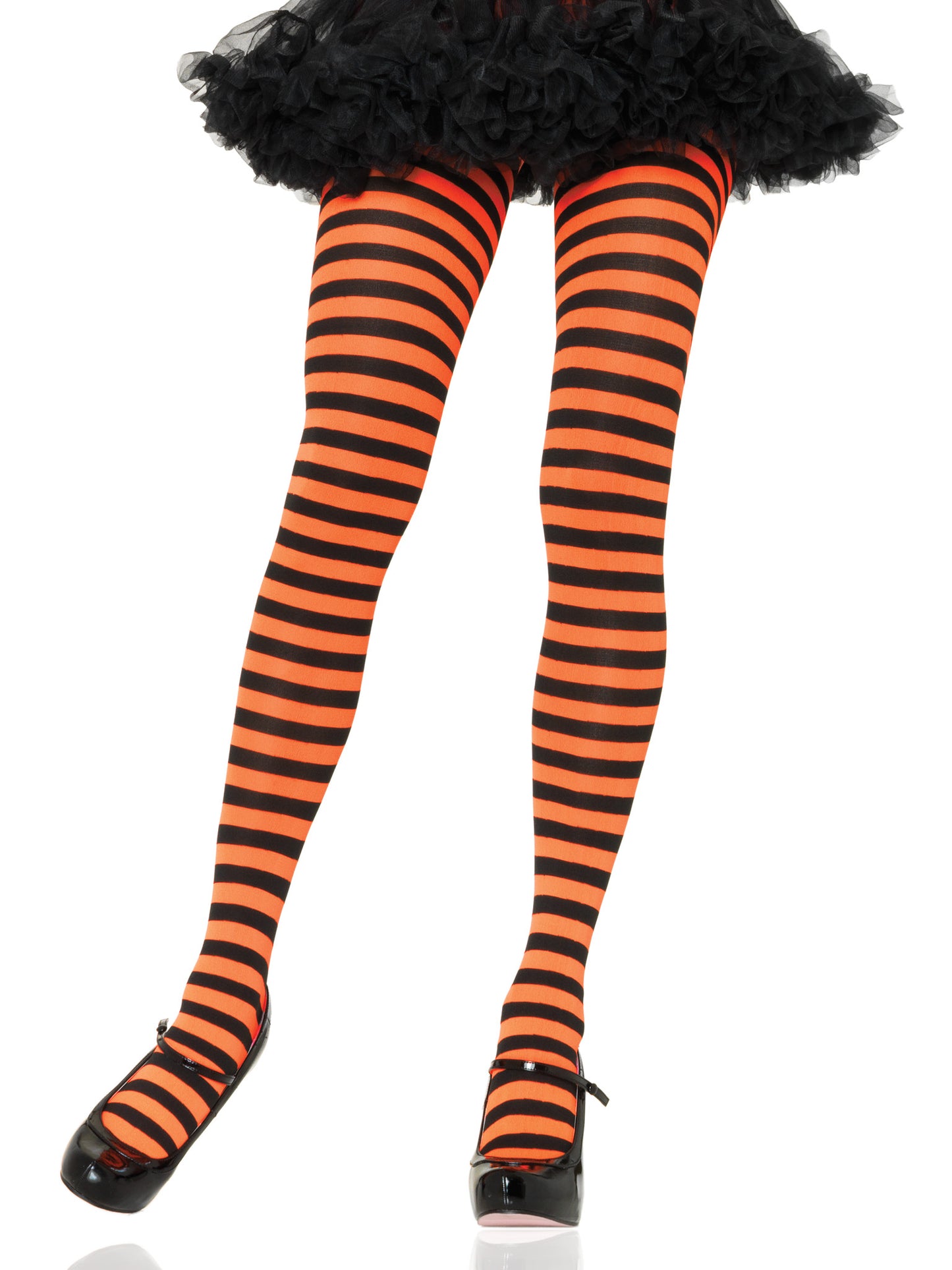 Nylon Striped Tights