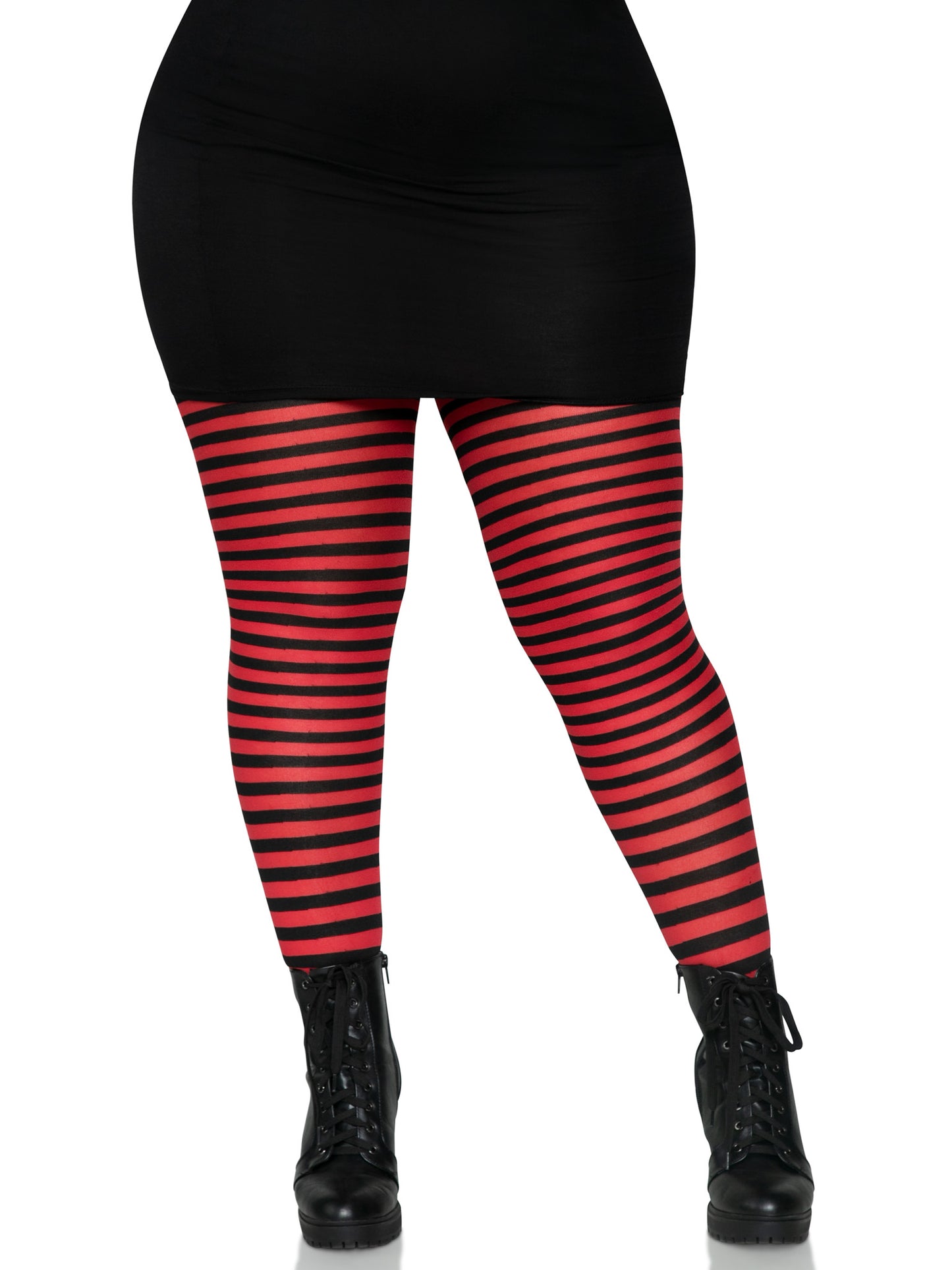 Nylon Striped Tights