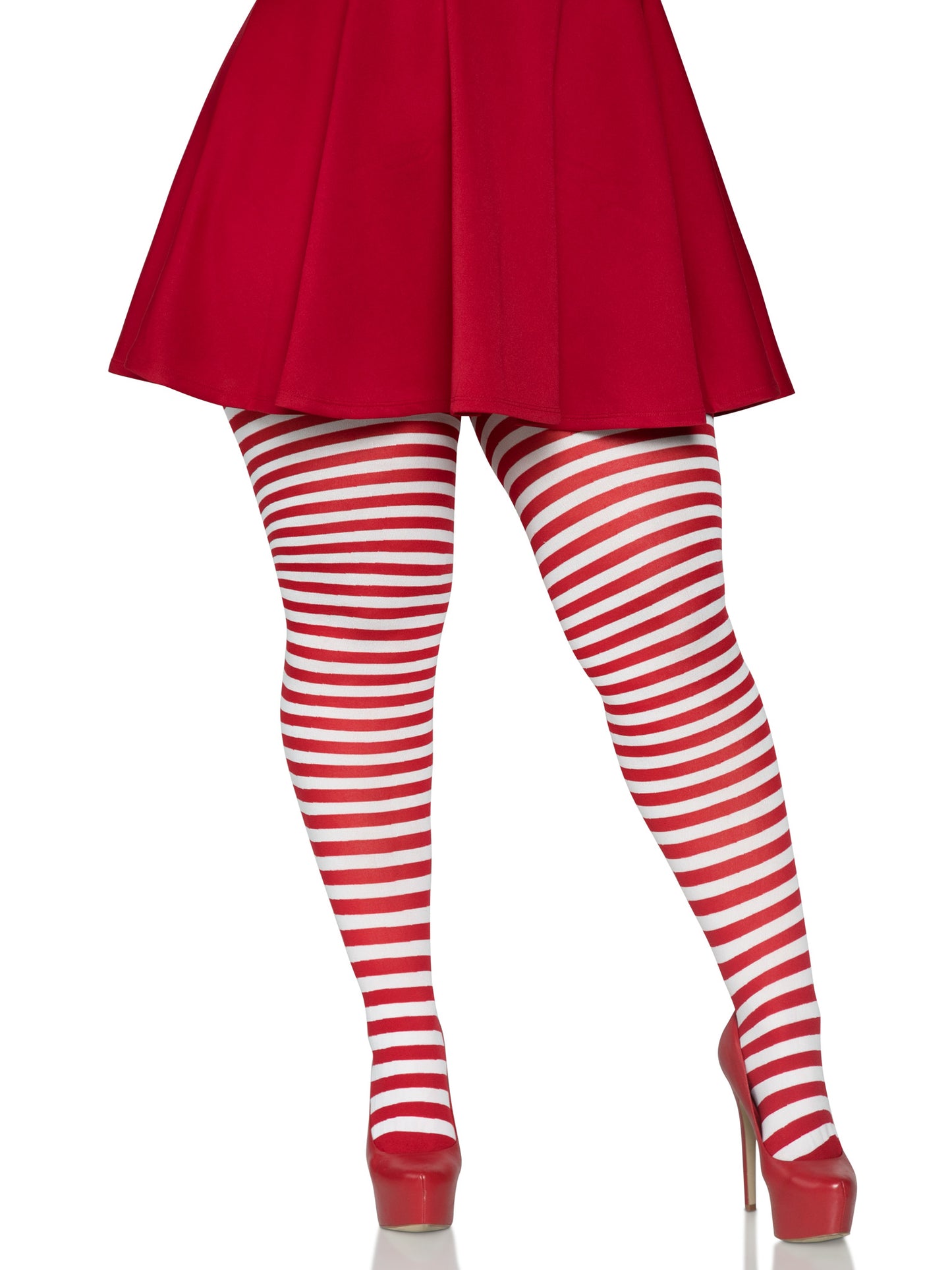 Nylon Striped Tights