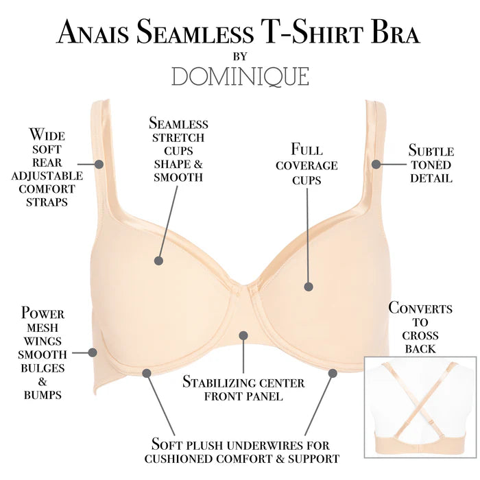7200 Anais Duotone Seamless T-Shirt Bra