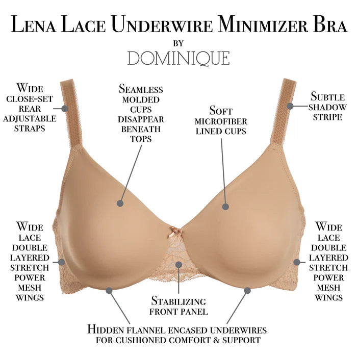 7309 Lena Lace Minimizer Bra