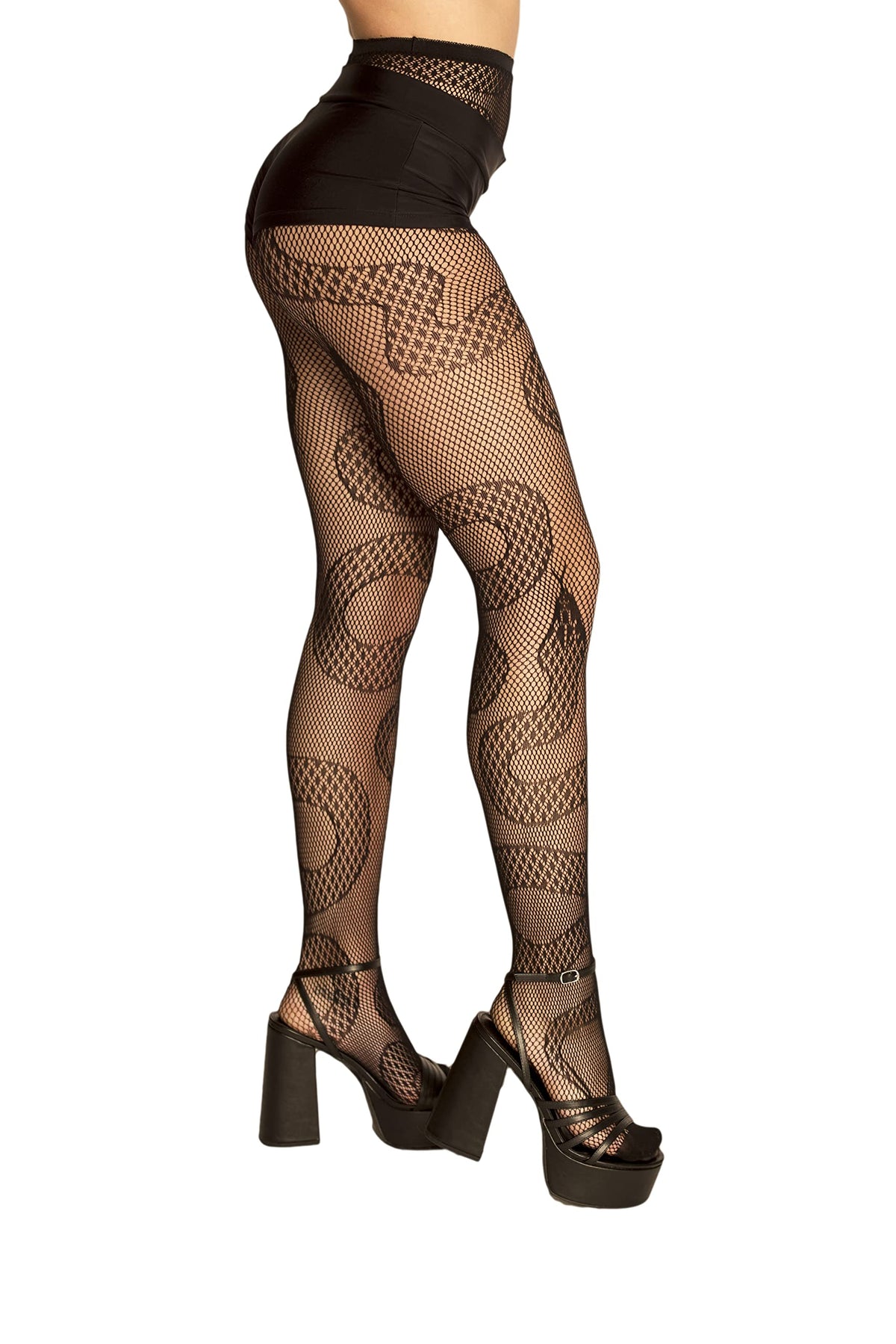 Halloween Dark Fishnet Tights