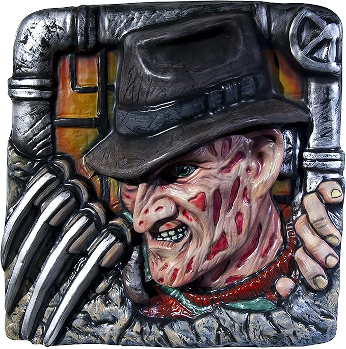 Rubie's Nightmare on Elm Street Freddy Krueger 3D Wall Decoration, 15"