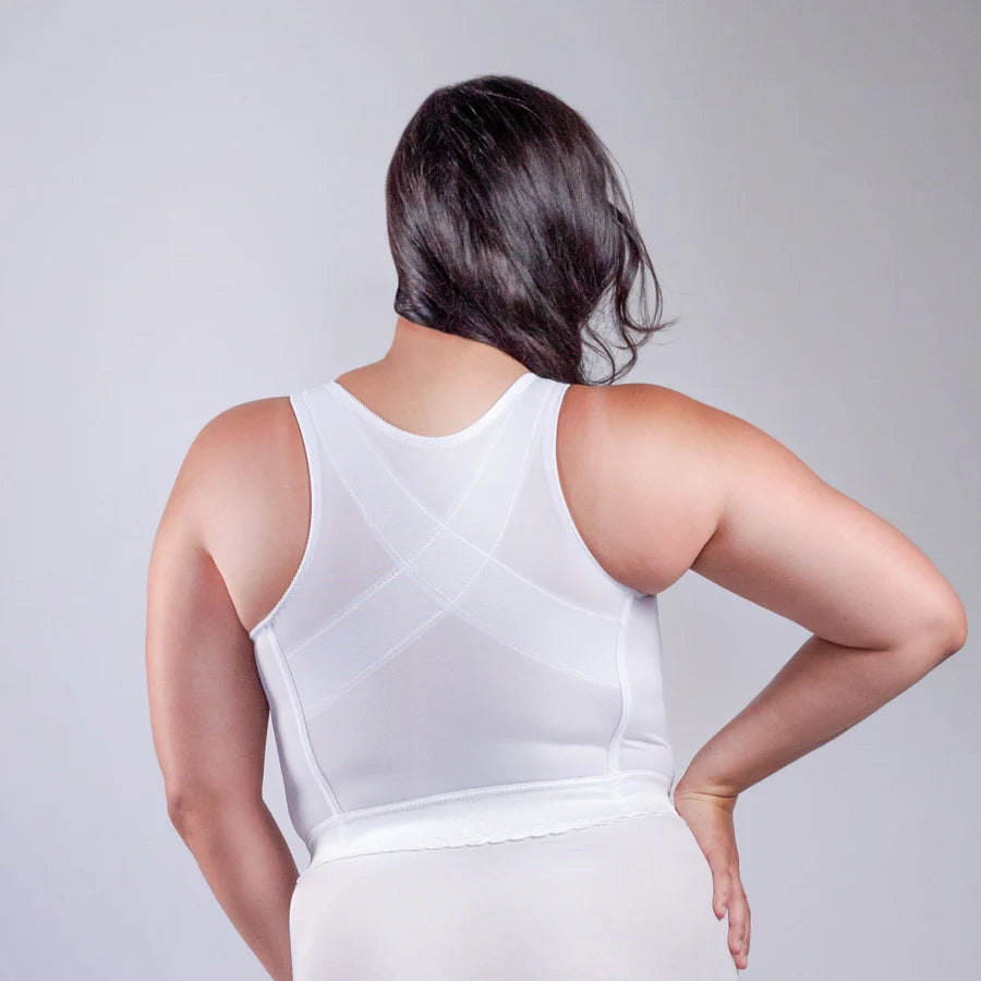 9603 Front Closure Back Support Long Line Bra