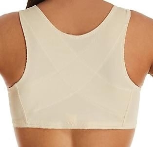 9605 Front Closure Back Support Bandeau Bra