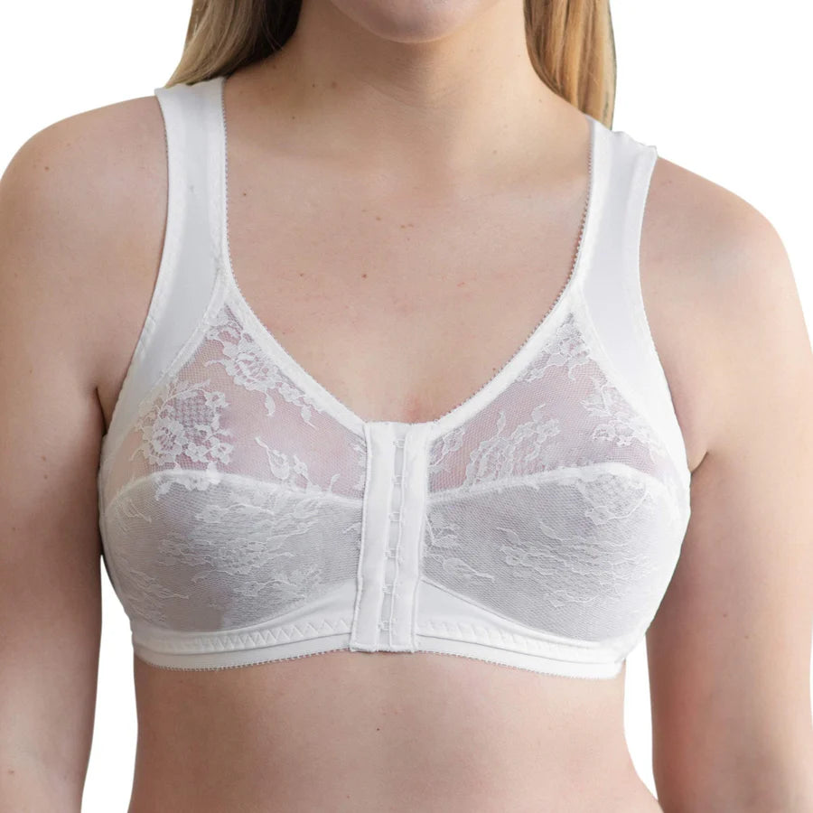 9605 Front Closure Back Support Bandeau Bra