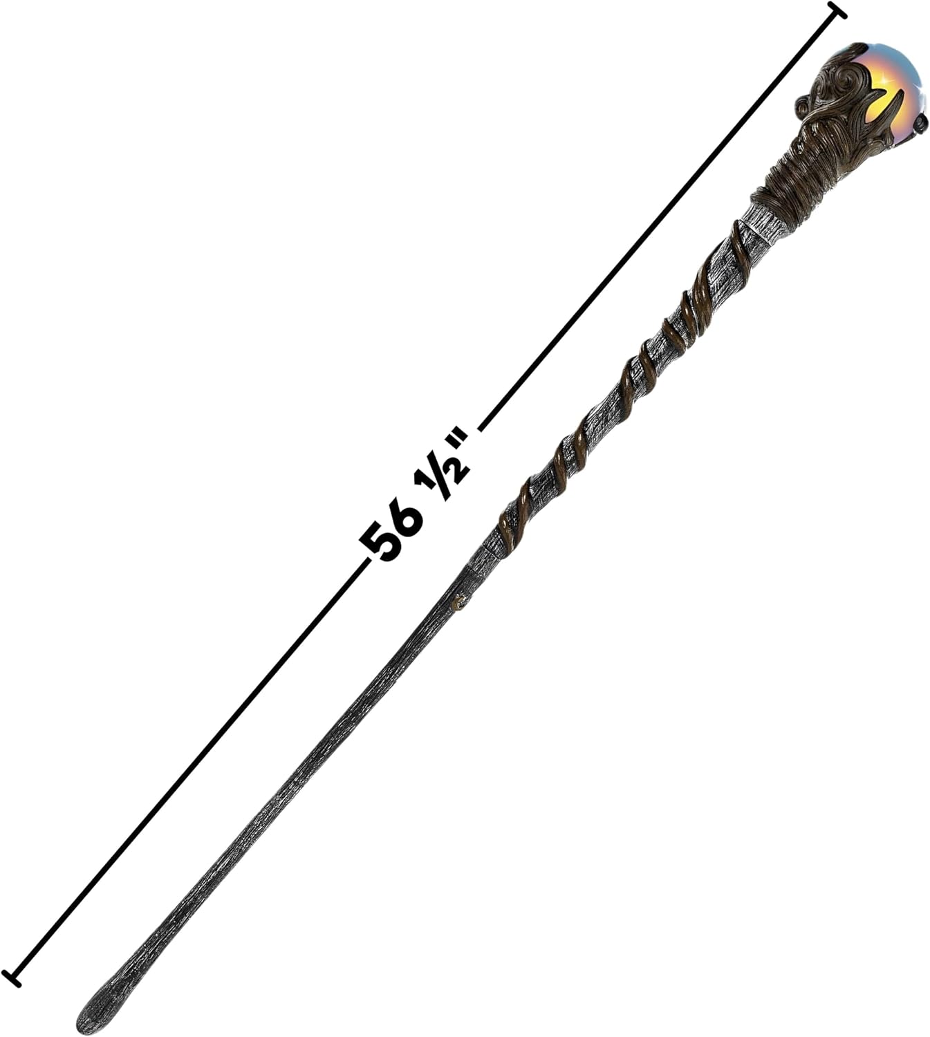 Light Up Wizard Staff Costume Accessory, Adults and Teens