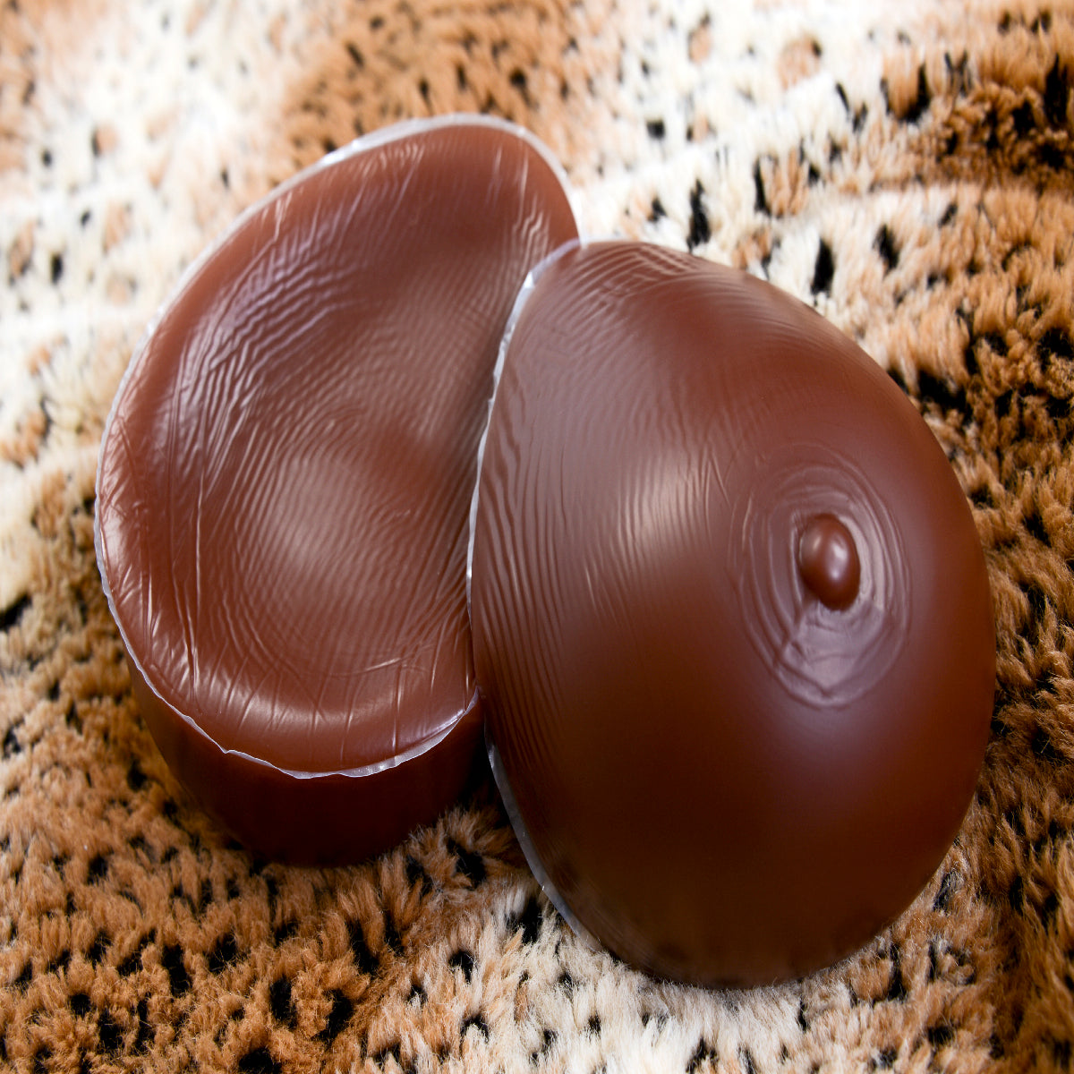 Envy Body Shop Beautiful Brown Silicone Breast Forms Prosthetic