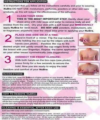 Nubra Feather Lite Adhesive strapless Bra