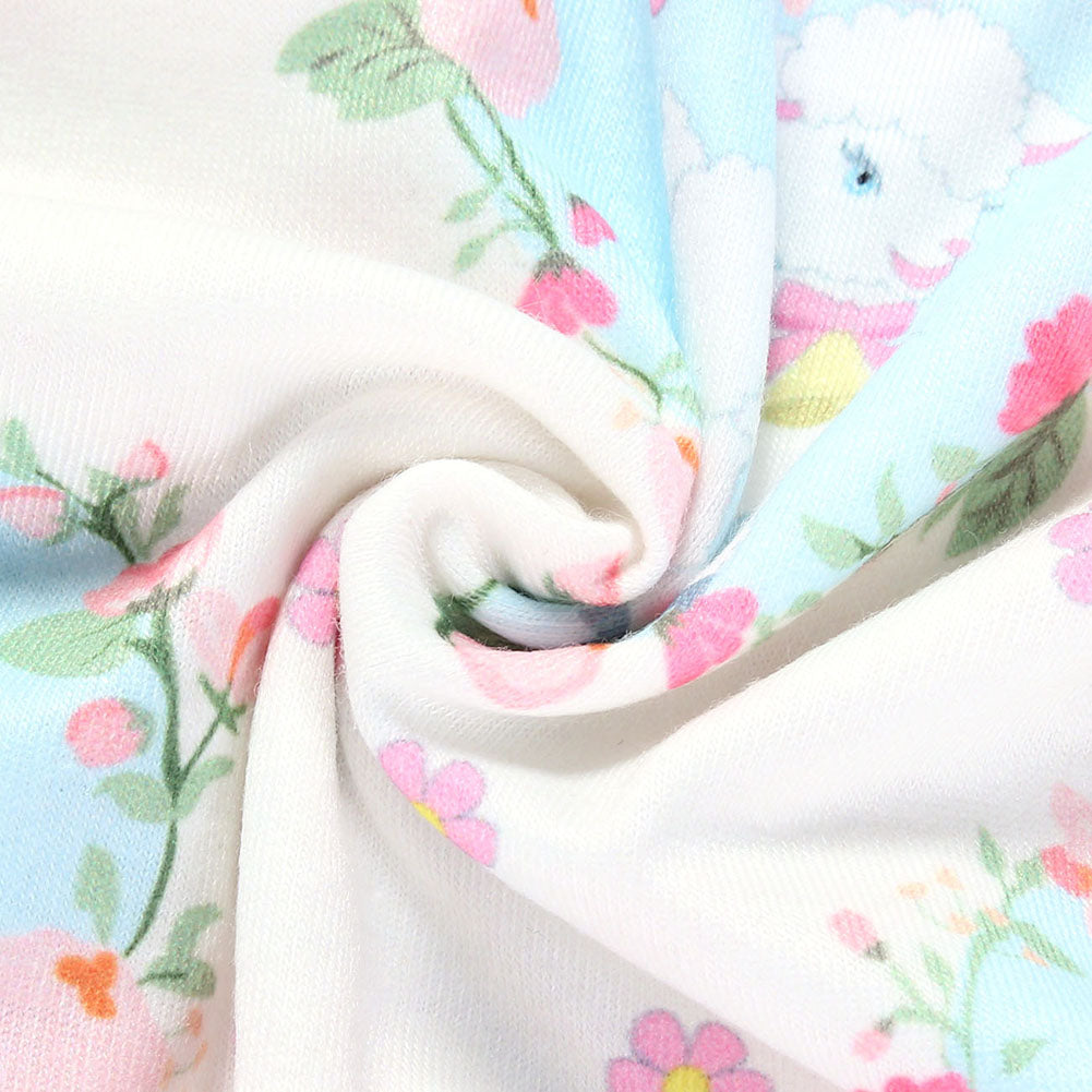 Button Front Mary Had a Little Lamb