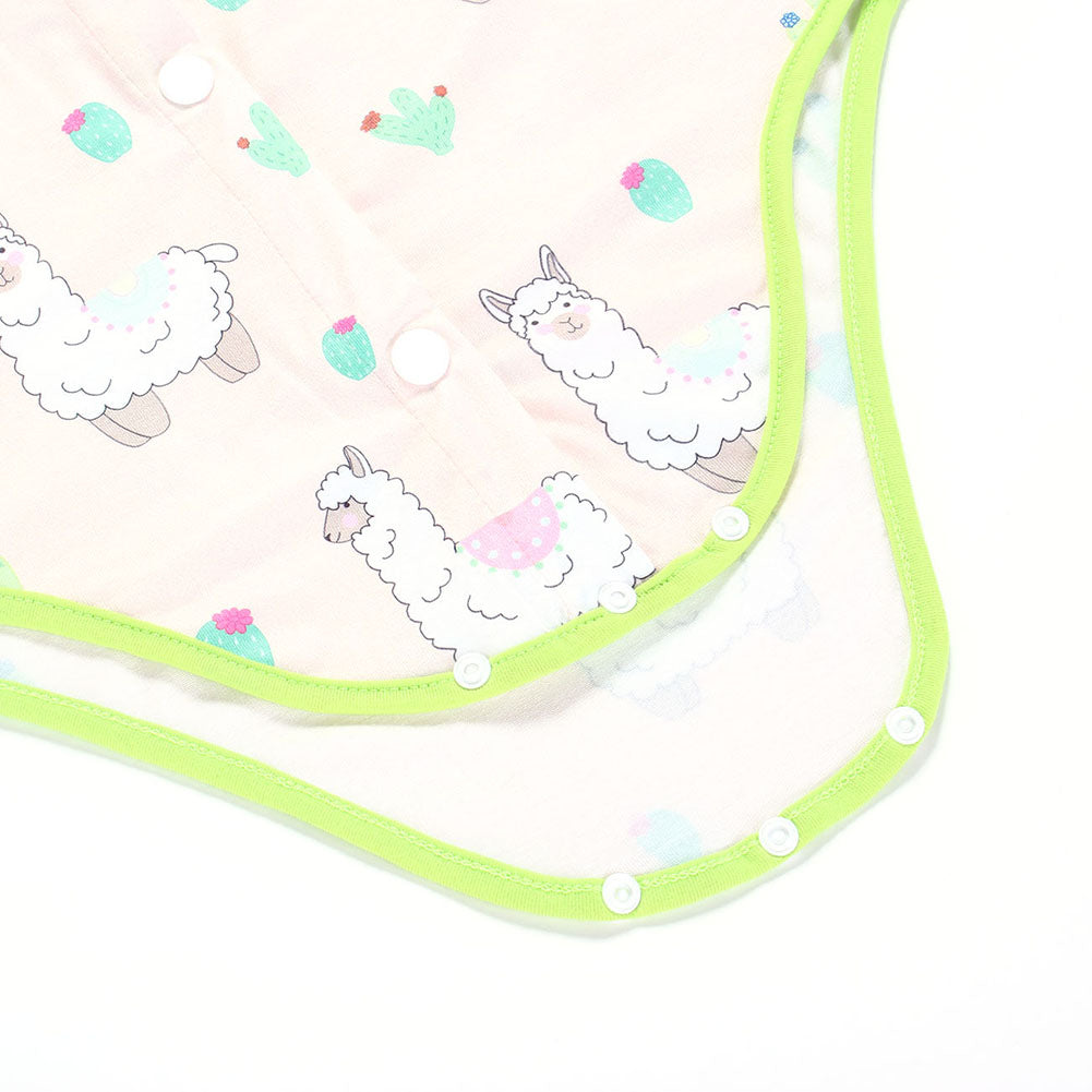 Button Front Little Llama
