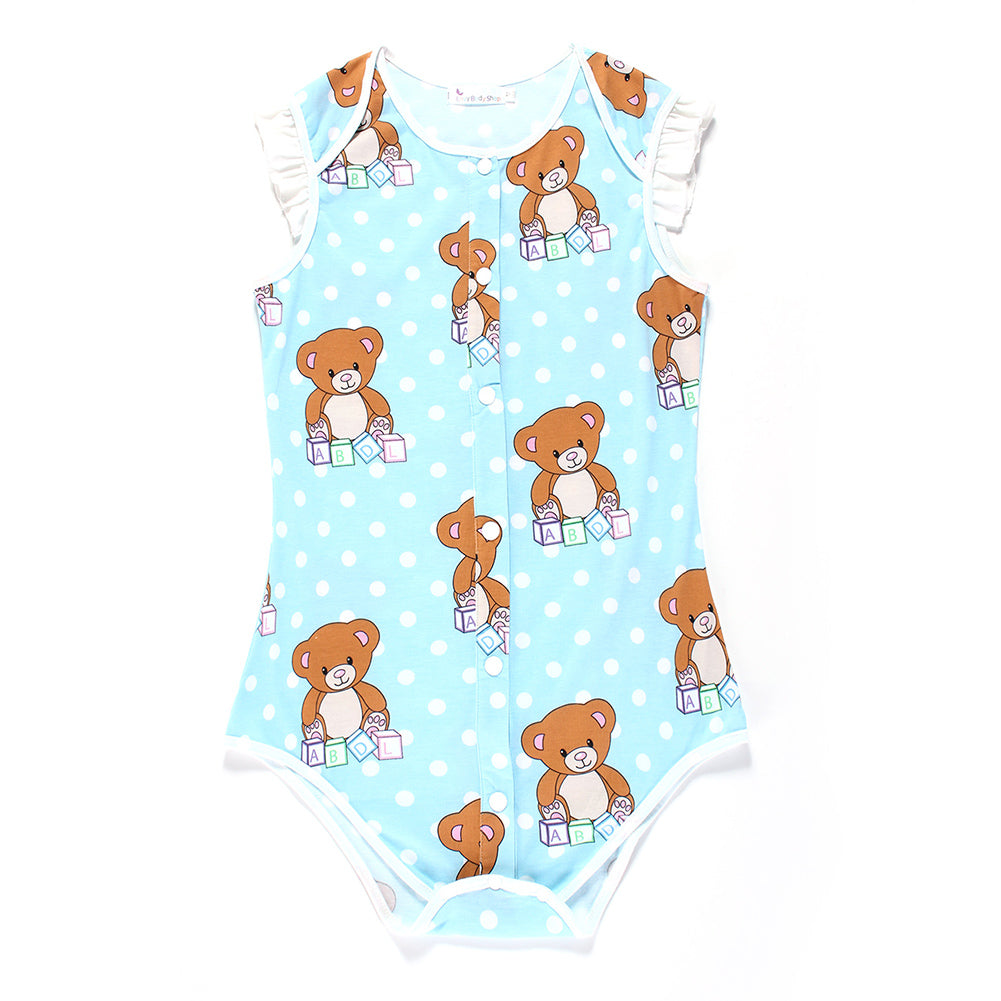 Button Front Little Nursery Bear
