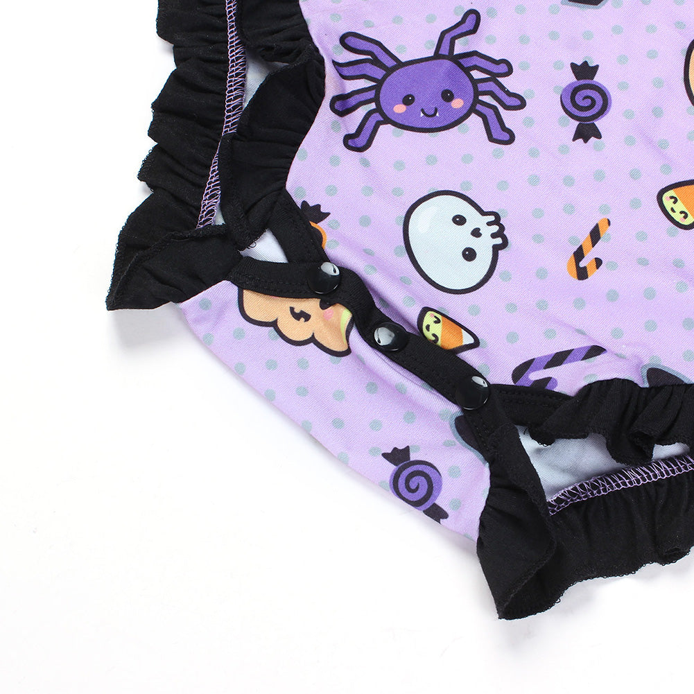 Spooky Halloween Romper
