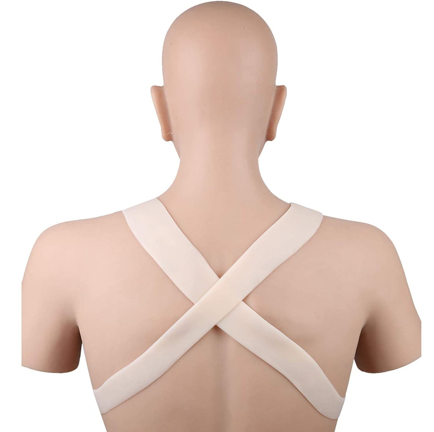 Envy Body Shop Realistic Magical Cross Strap Silicone Breast Form for Mastectomy and Cross Dresser