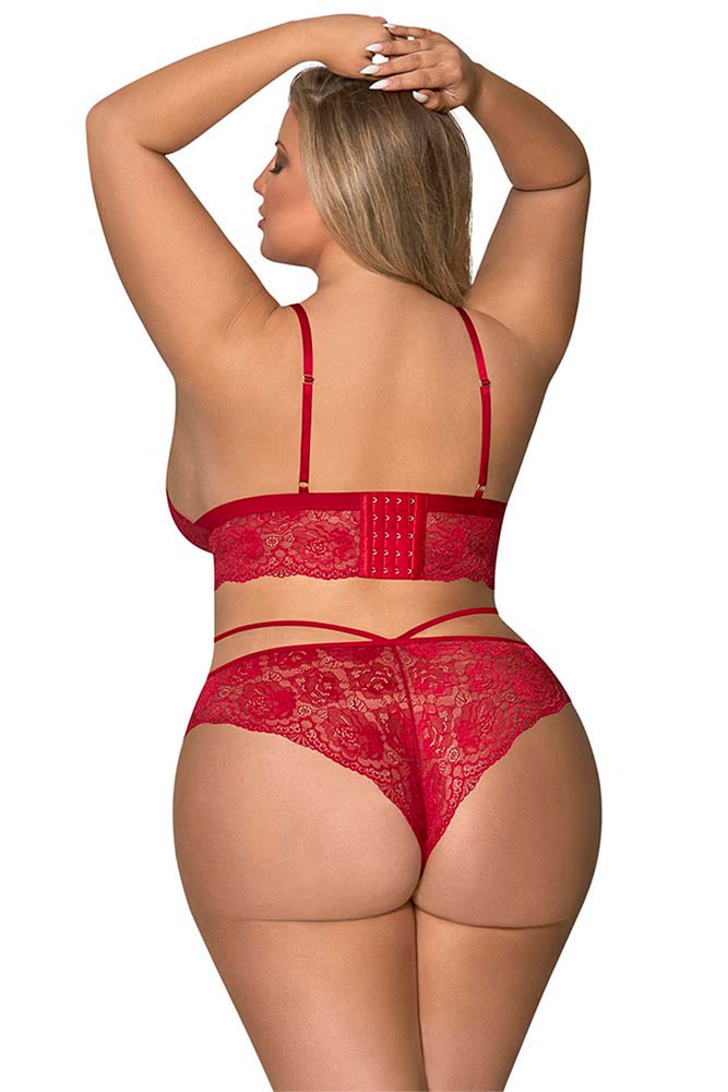 M255 Bra & Panty Set - Back View