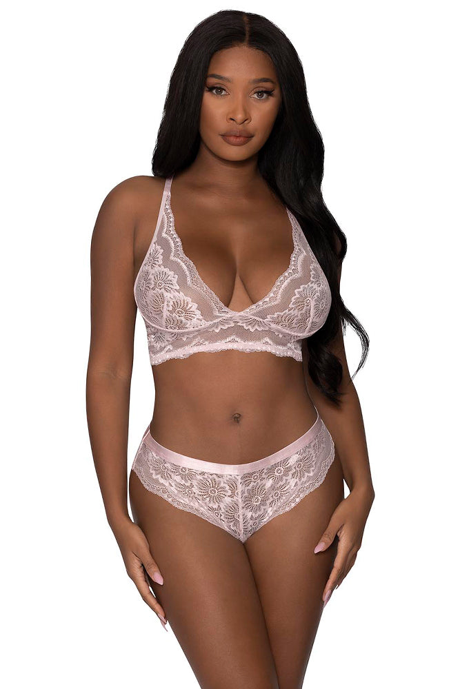 M283 Strappy Back Cami & Short Set