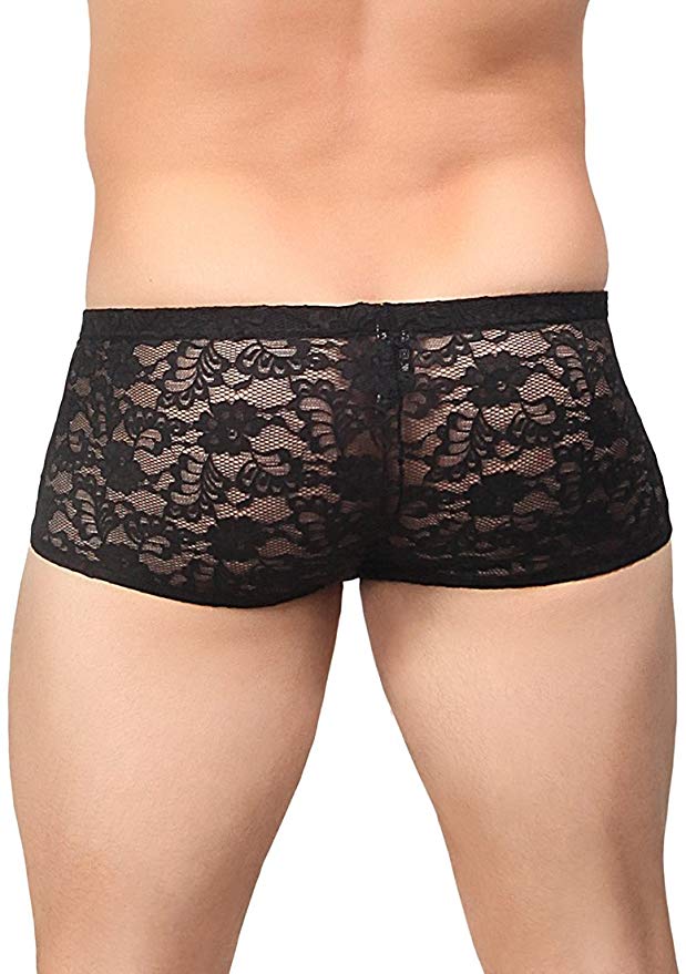Envy Body Shop Sissy Pouch Lace Boyshorts Panty