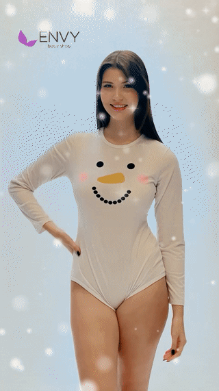 Frosty The Snowman White Romper