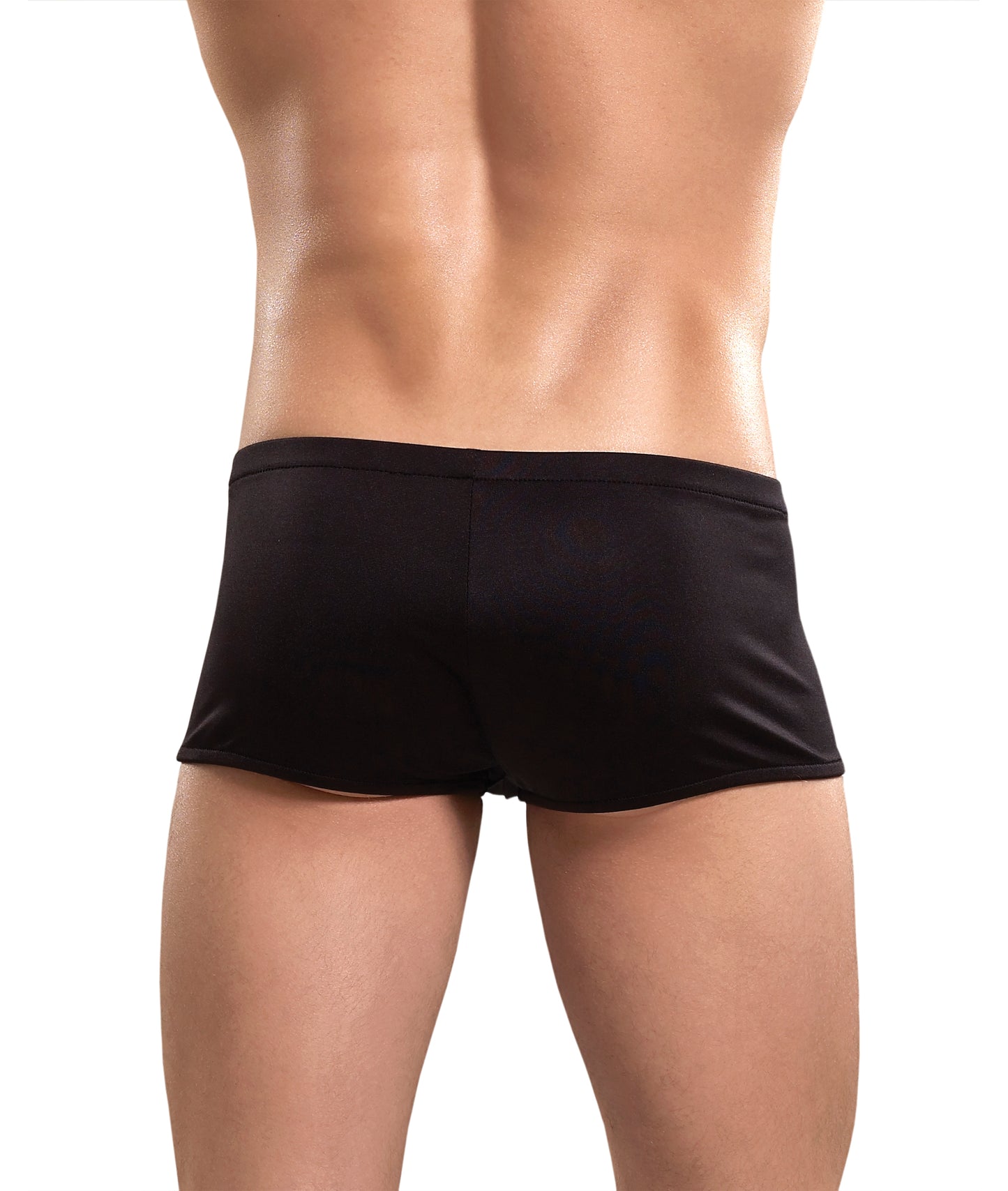PAK835 CRR Zipper Short w/Red Cock Ring - Back View