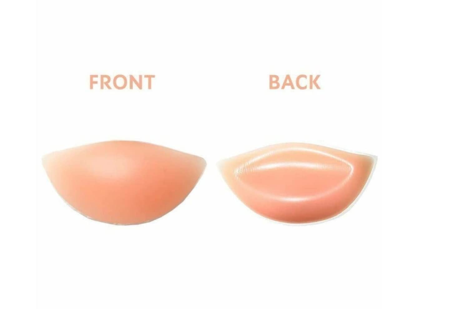 Silicone PXL Filled Push-Up Breast Pads for Swimsuits and Bras, Bust Enhancer