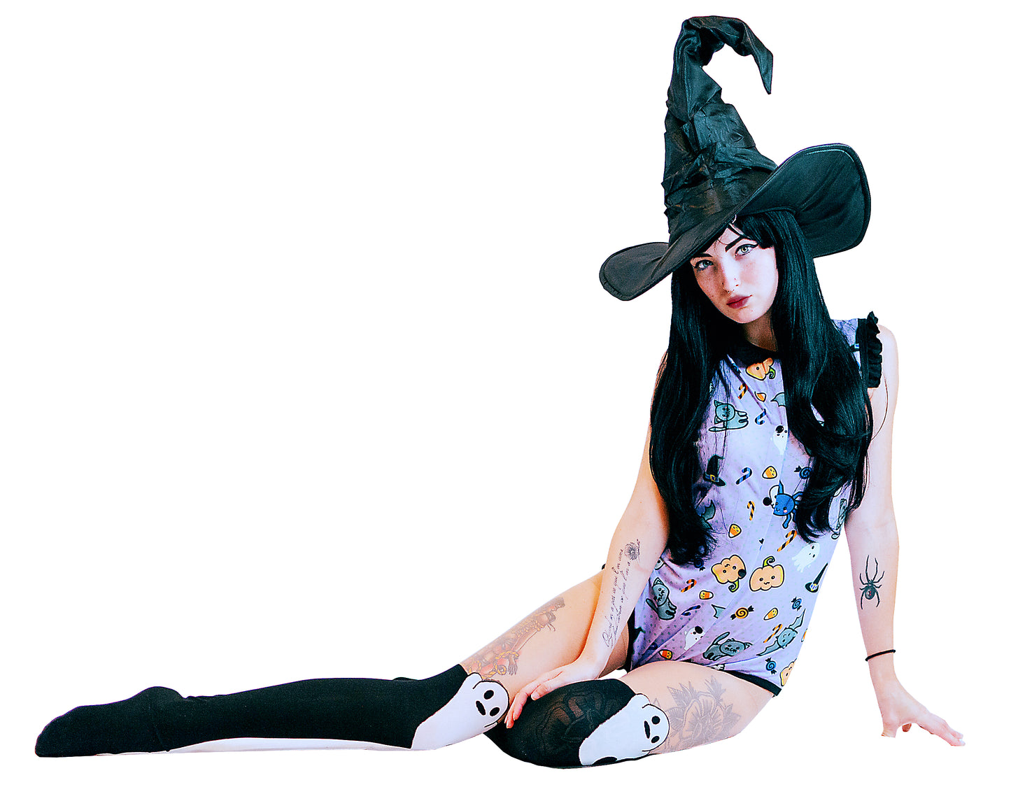 Front Snaps Crotch Snaps Spooky Halloween