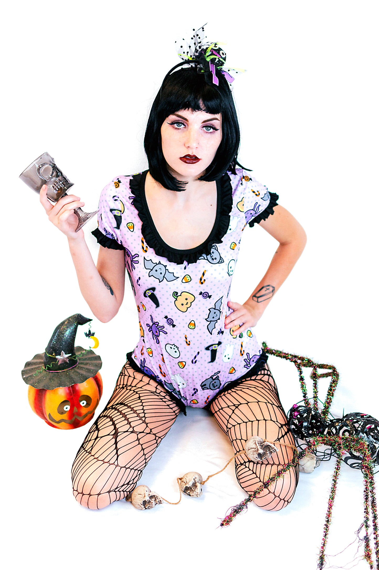 Spooky Halloween Romper