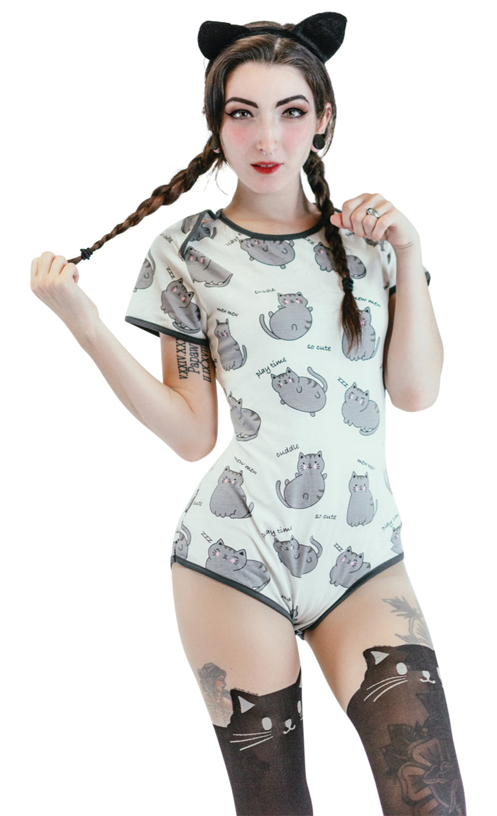 Little Meow(Kitty) Romper
