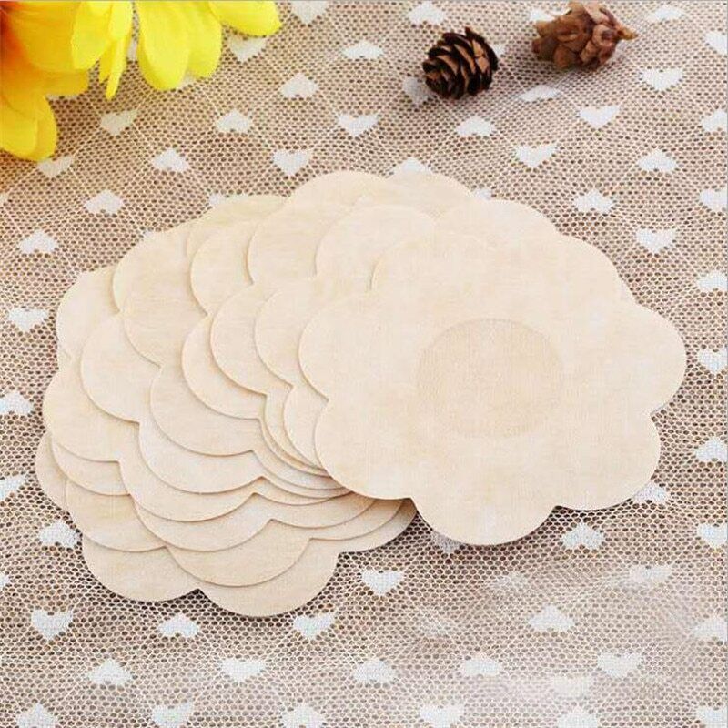 ENVY BODY SHOP Disposable Flower Petal Shape Adhesive Nipple Cover Breast Pasties