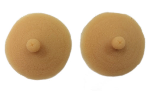 Envy Body Shop Realistic Adhesive Transform Silicone Breast Form Perky Nipples