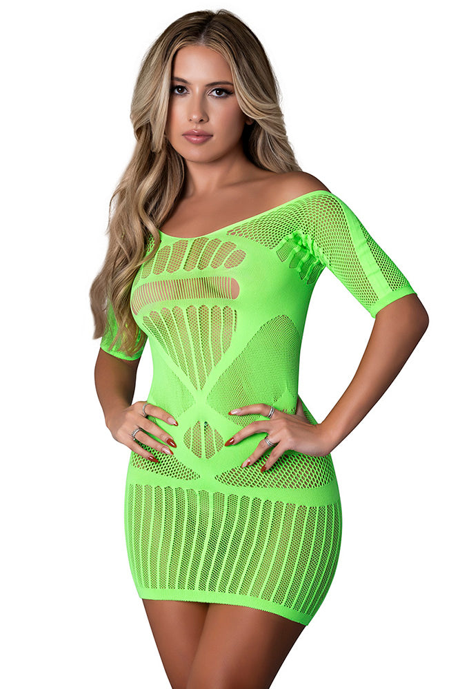 S181 Half Sleeve Dress