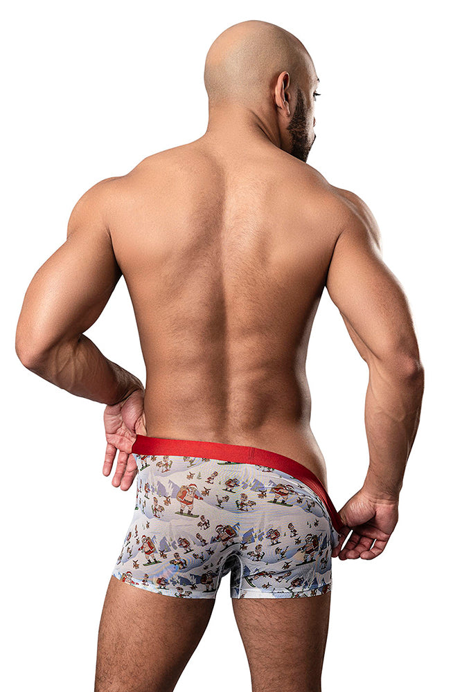 SMS011 Seamless Sheer Short - Back View