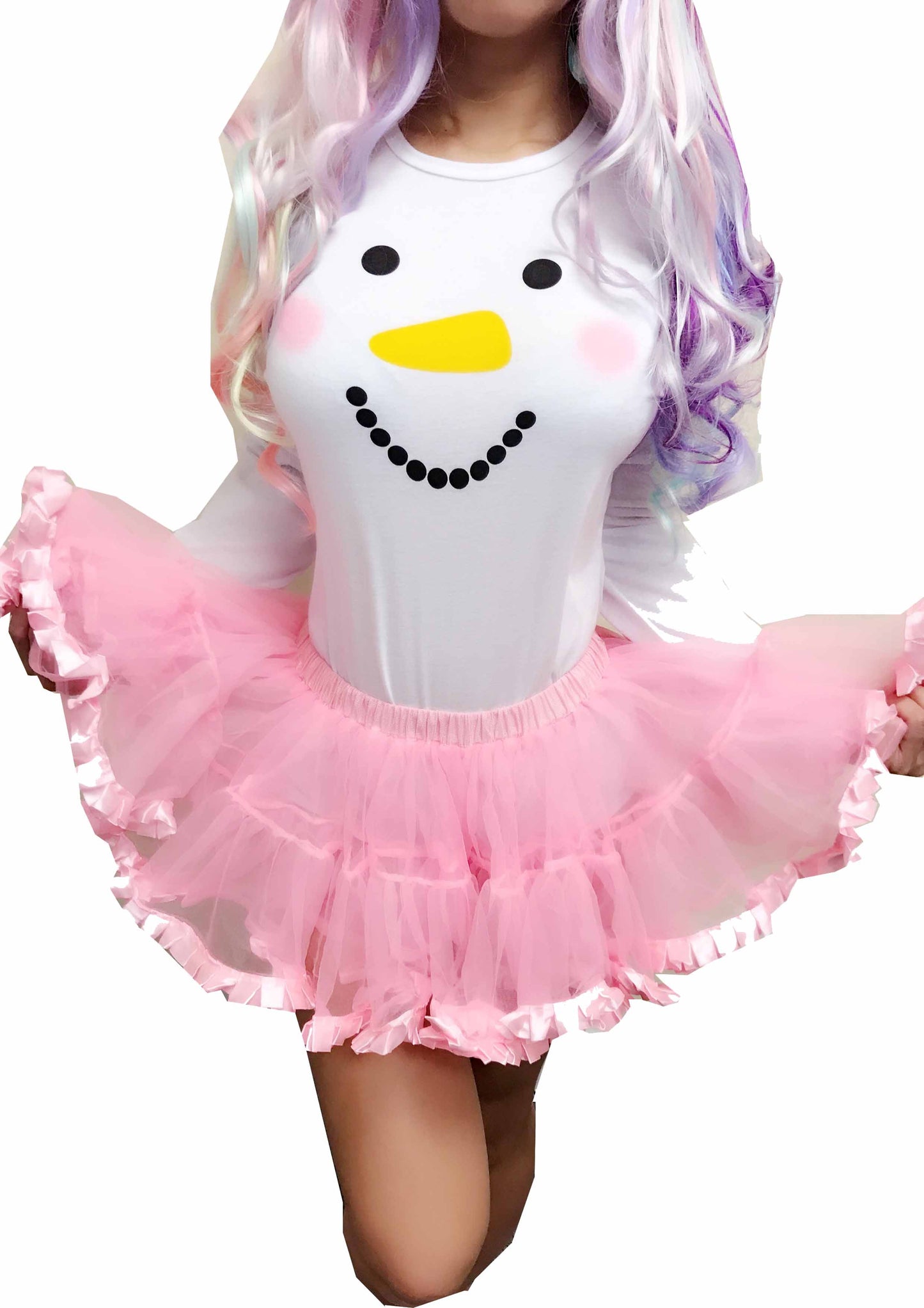 Frosty The Snowman White Romper