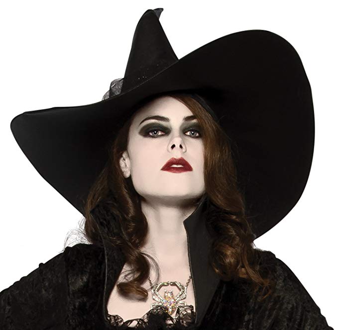 Women's Witches Hat Black