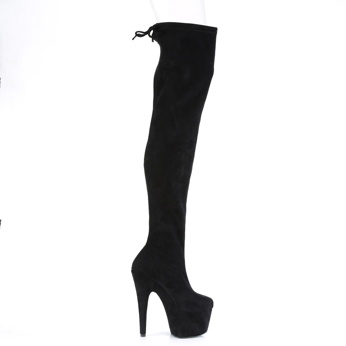 ADORE-3008 **7" Heel, 2 3/4" PF Stretch Pull-On Thigh High Boot