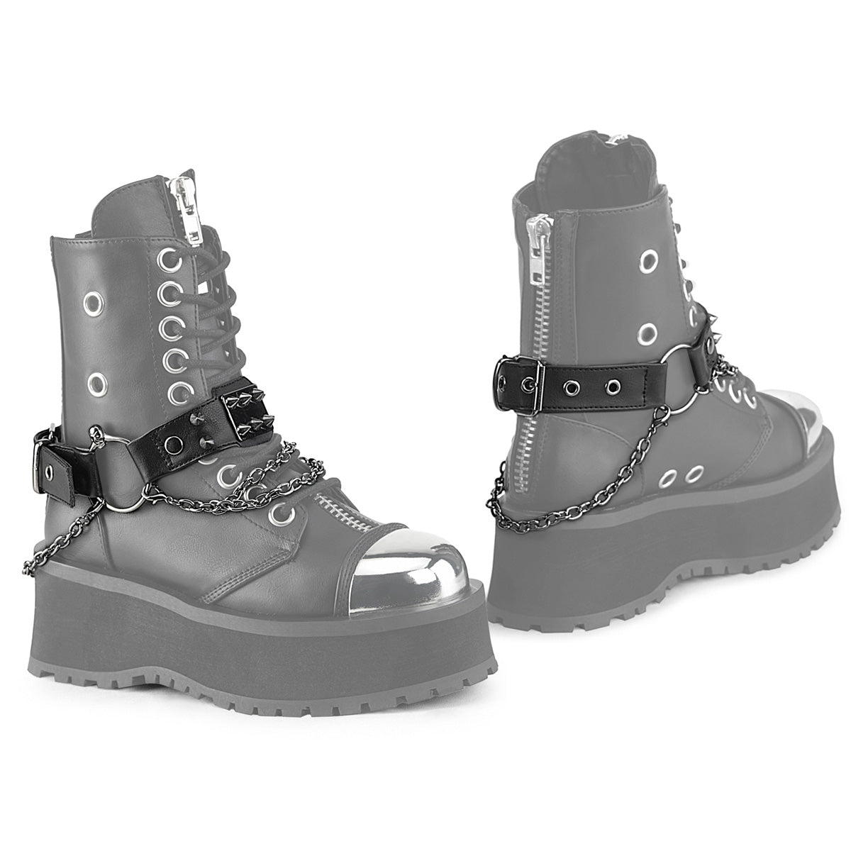 DA-520 Faux Leather Boot Harness (Pair)