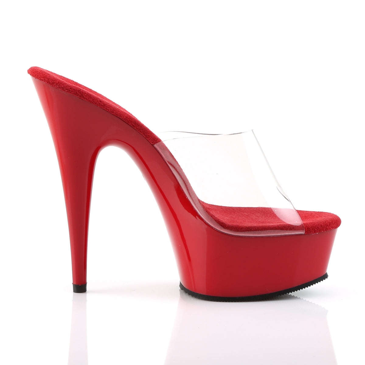 DELIGHT-601 6" Heel, 1 3/4" Platform Slide