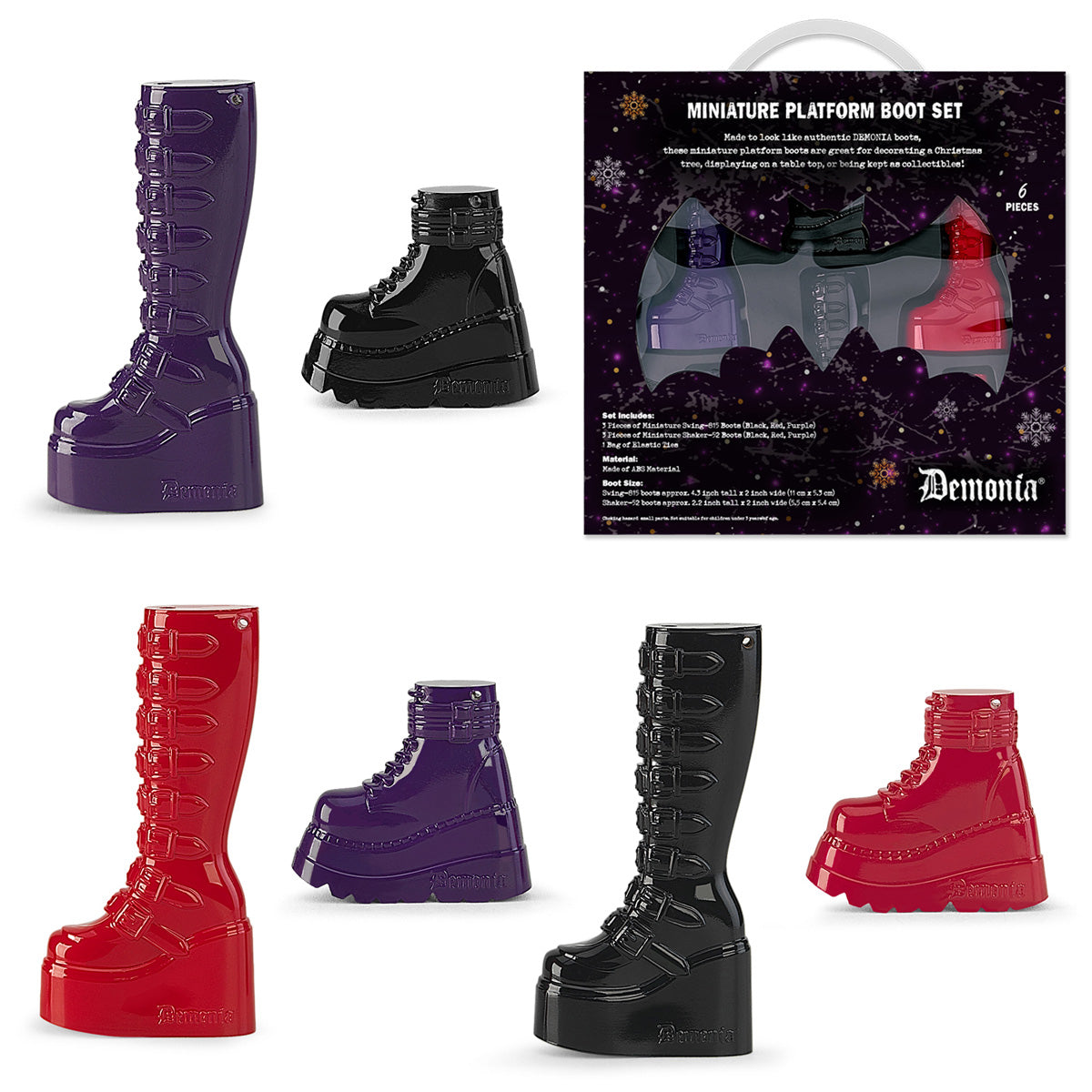 DMBS-6 DEMONIA Miniature Platform Boot Set