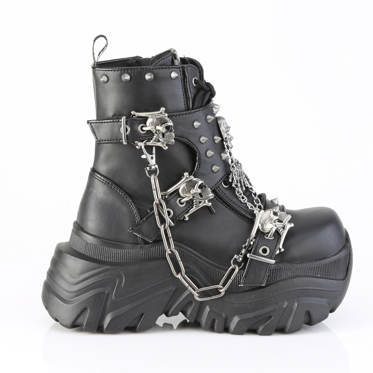 ECHO-60 3 1/4" PF Lace-Up Ankle Boot, Side Zip