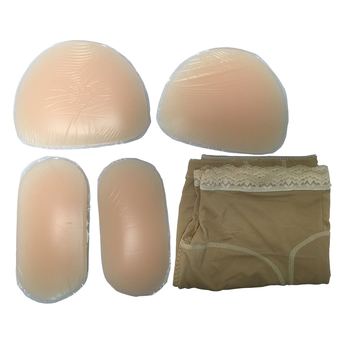 Envy Body Shop Sissy Hip and Rear Padded Panty Nude